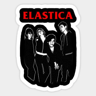Elastica - Engraving Sticker